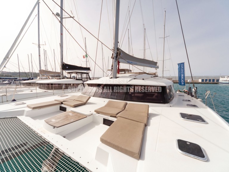 Catamaran rental with or without captain Fountaine Pajot Capo d'Orlando