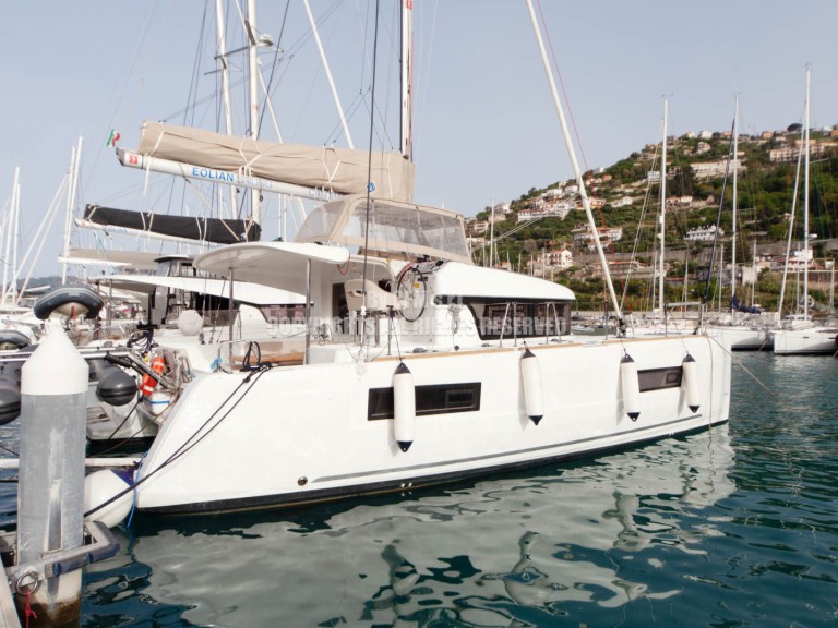 Lagoon Lagoon 40 charter bareboat or captained in  Capo d'Orlando