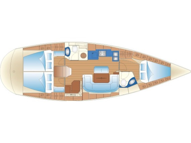 Sailboat rental in Lávrio - Bavaria Bavaria 42 Cruiser