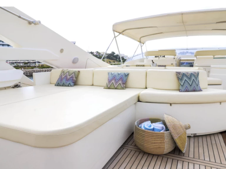 Ferretti 112 charter bareboat or captained in  Ibiza Town