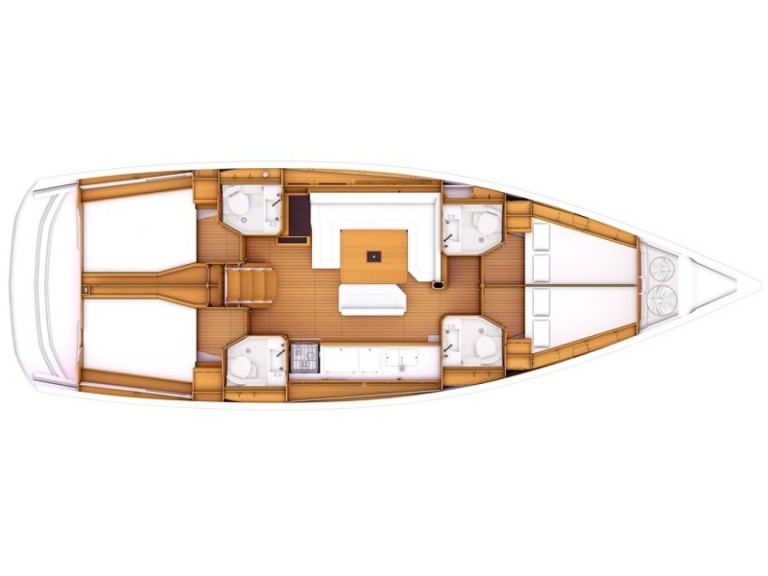 Bareboat Rental Sailboat Jeanneau with a boat licence