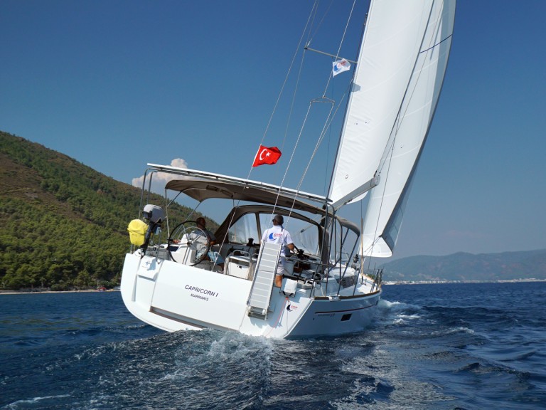 Jeanneau Sun Odyssey 479 charter bareboat or captained in  Marmaris