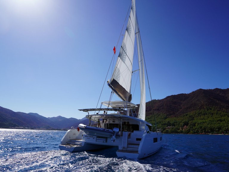 Catamaran rental with or without captain Lagoon Marmaris