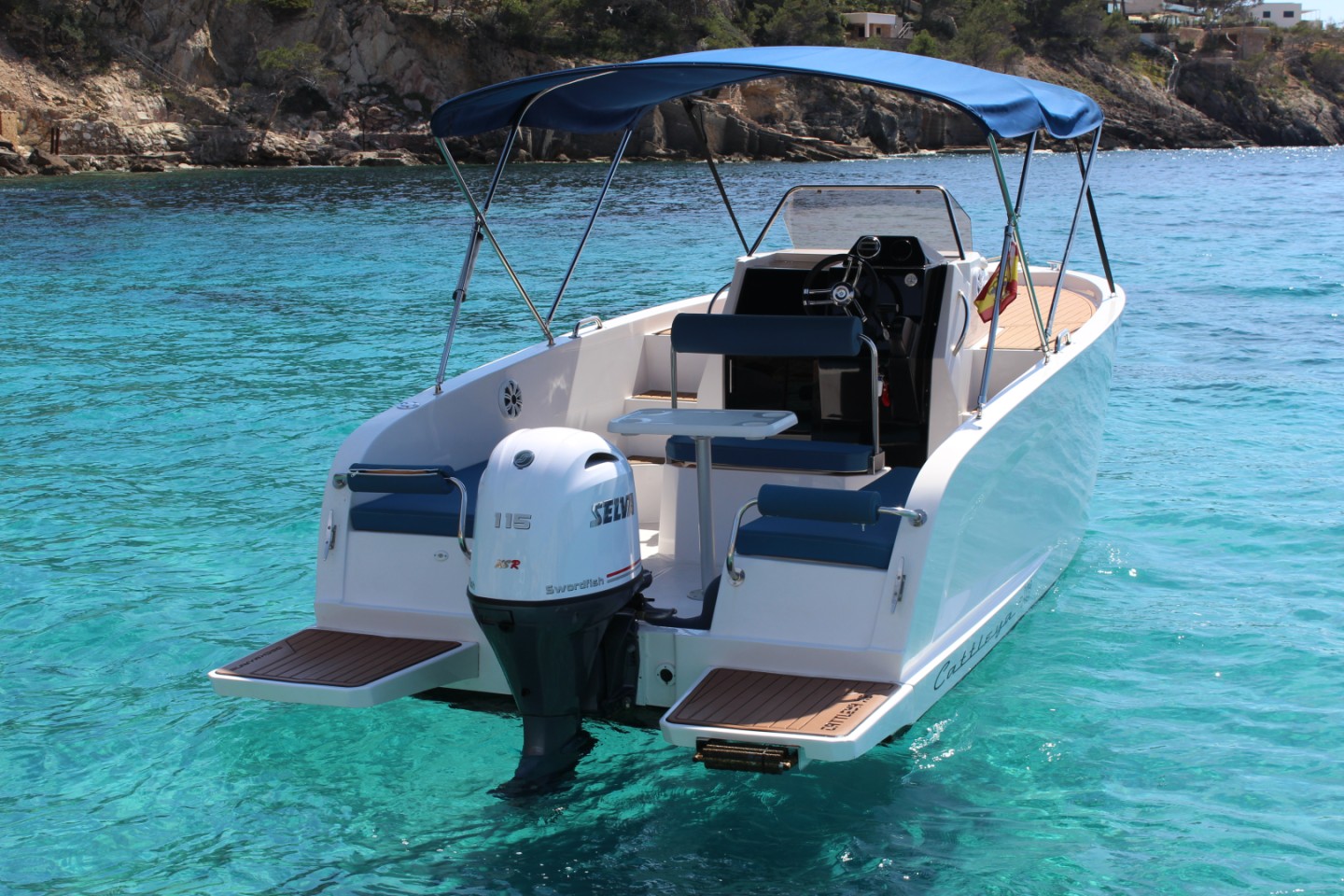 Rent a Motorboat Cattleya x6 cabin in Club Nàutic Santa Ponsa