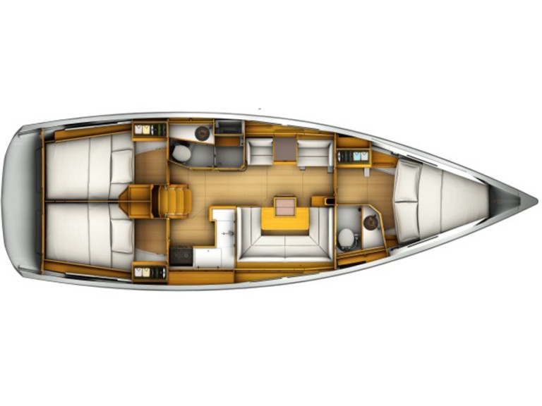 Sailboat rental in Drage - Jeanneau Sun Odyssey 419