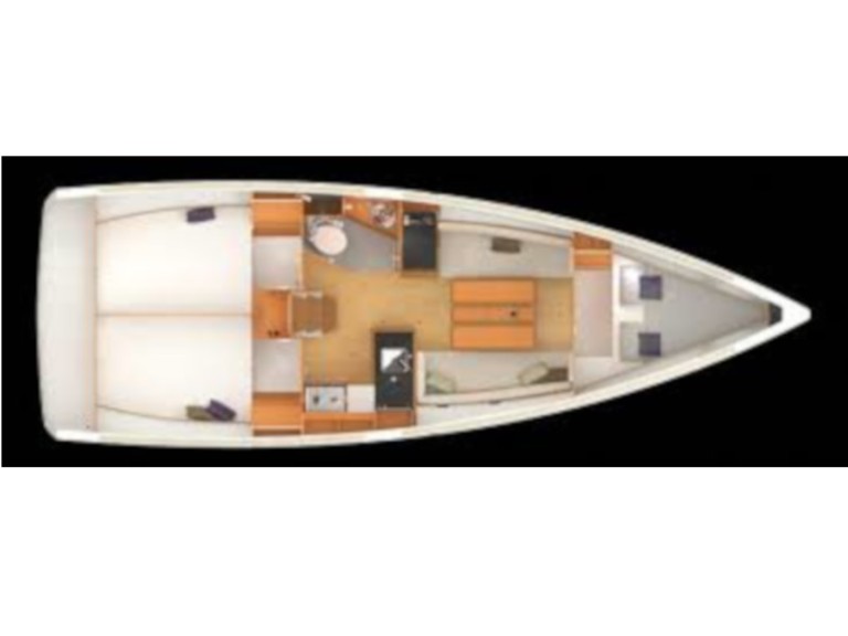 Jeanneau Sun Odyssey 349 charter bareboat or captained in  Drage