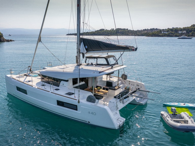 Catamaran rental with or without captain Lagoon Porto Cheli