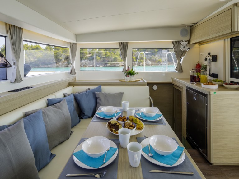 Bareboat Rental Catamaran Lagoon with a boat licence