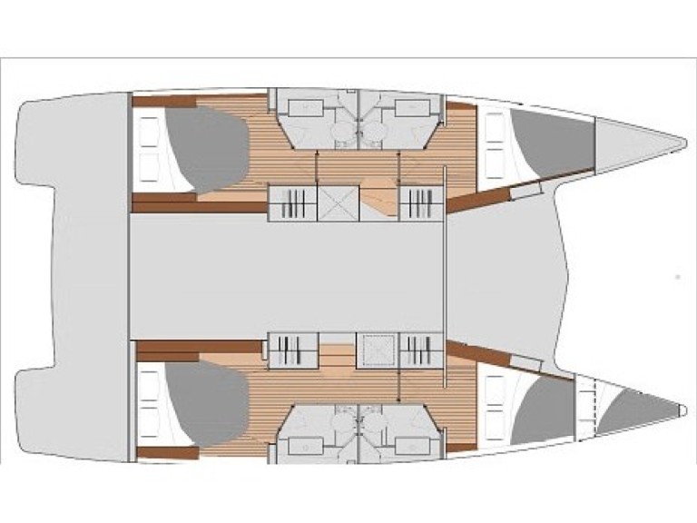 Catamaran rental with or without captain Fountaine Pajot Marmaris