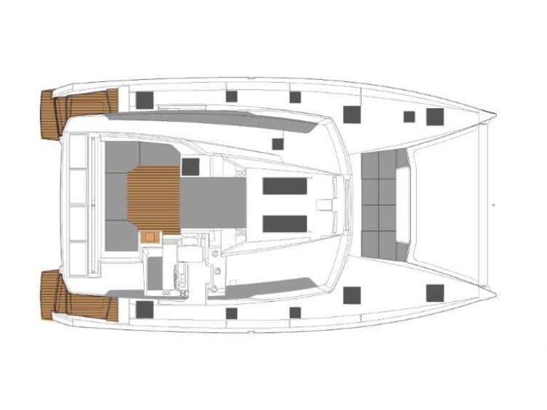 Catamaran rental in Palma de Mallorca - Fountaine Pajot Elba 45