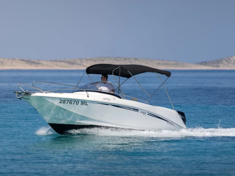 Galia Galia 635 Sundeck charter bareboat or captained in  Mali Lošinj