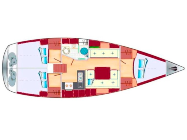 Sailboat for rent Altefähr at the best price