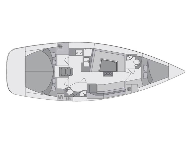 Bareboat Rental Sailboat Elan with a boat licence