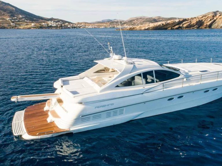 Motorboat rental with or without captain Pershing Alimos