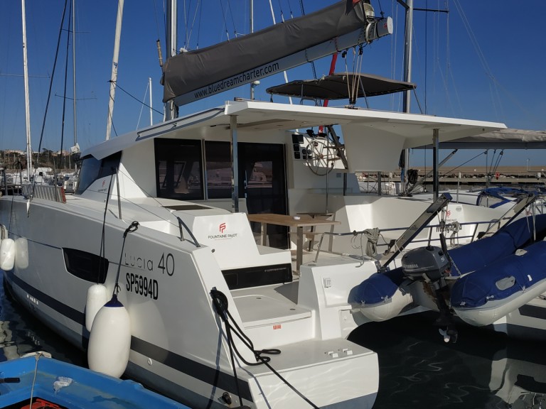 Catamaran rental in Procida - Fountaine Pajot Lucia 40