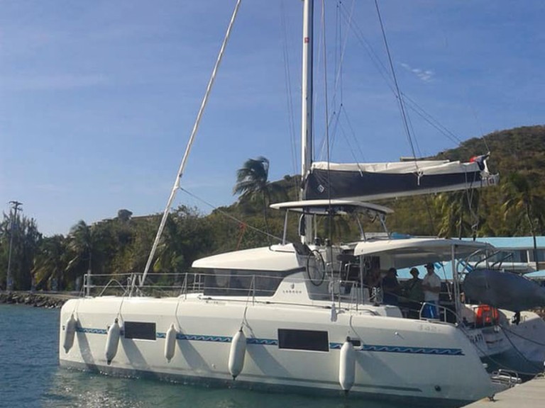 Lagoon Lagoon 42 charter bareboat or captained in  Le Marin