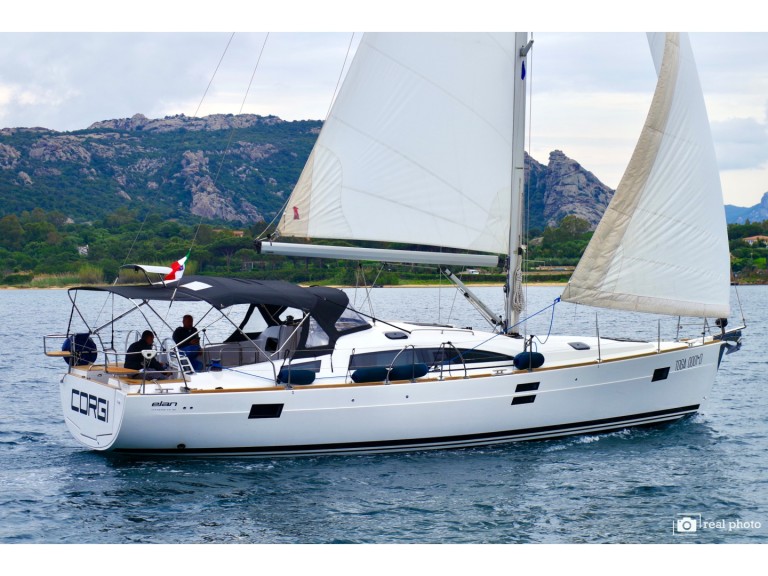 Bareboat Rental Sailboat Elan with a boat licence