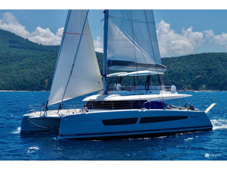 Rent a Fountaine Pajot Samana 59 Cannigione