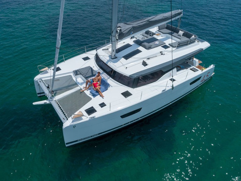 Catamaran rental with or without captain Fountaine Pajot Taranto