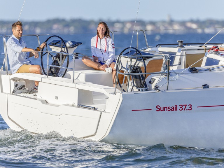 Dufour Sunsail 37.3 charter bareboat or captained in  Marina (City)