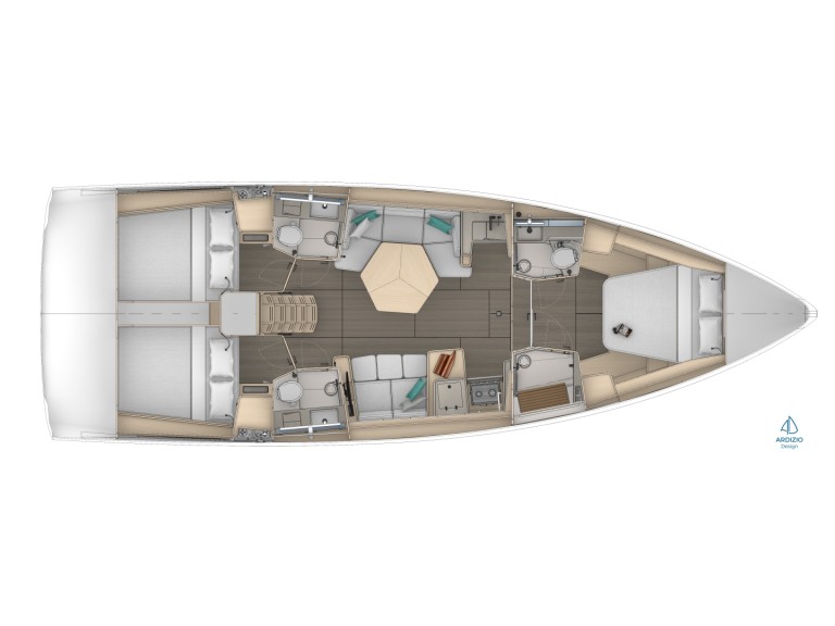Sailboat rental in Marina (City) - Dufour Sunsail 44.3