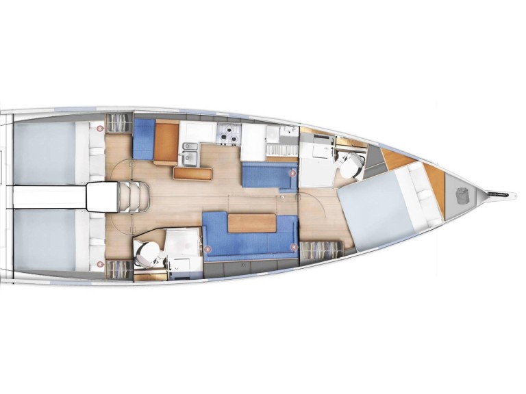 Boat rental Jeanneau Sun Odyssey 410 in Procida on Samboat