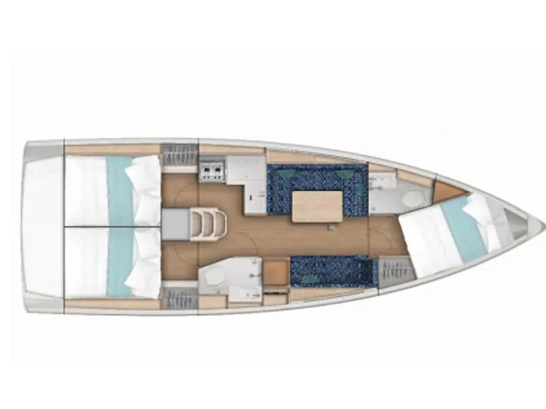 Sailboat rental in Lefkáda - Jeanneau Sun Odyssey 389