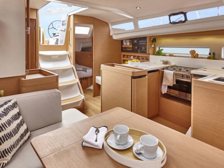 Sailboat rental with or without captain Jeanneau Cannigione