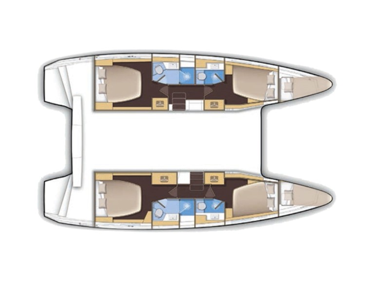 Catamaran rental with or without captain Lagoon Préveza