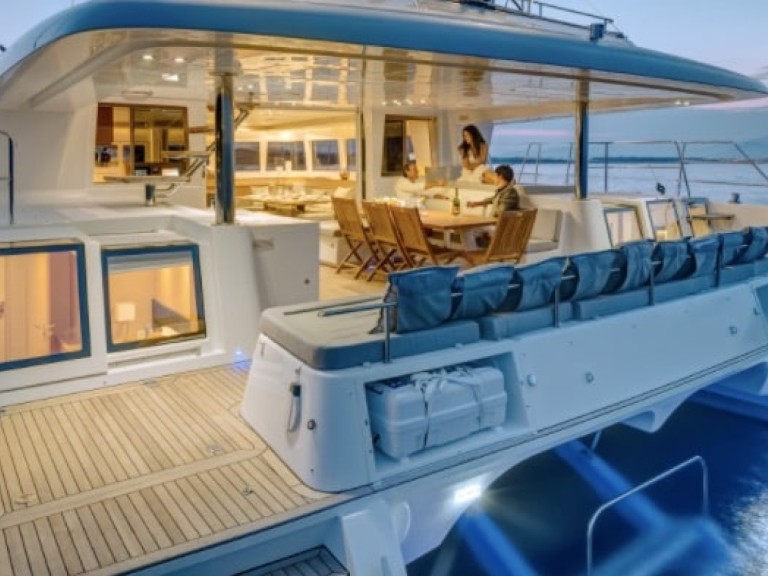 Bareboat Rental Catamaran Lagoon with a boat licence