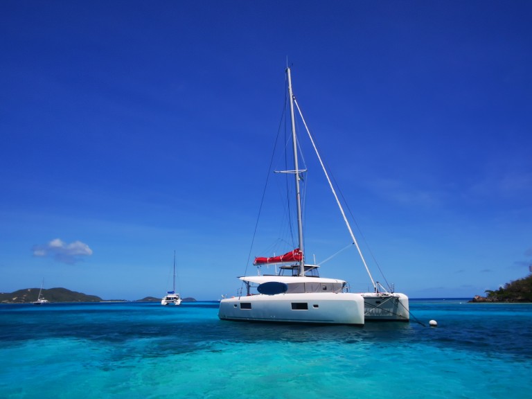 Bareboat Rental Catamaran Lagoon with a boat licence