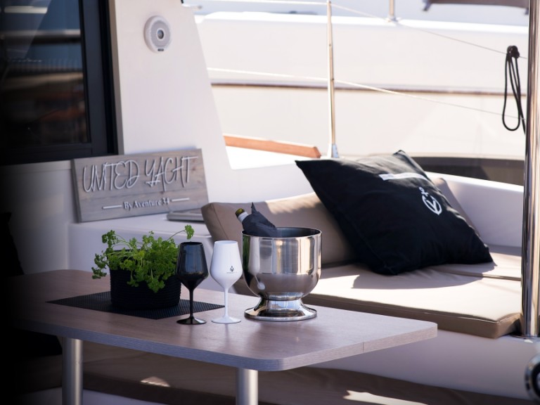 Bareboat Rental Catamaran Aventura with a boat licence