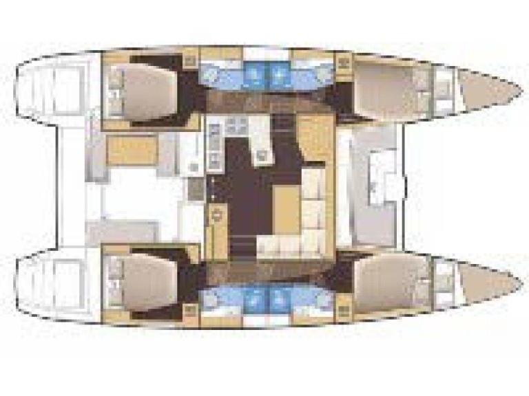 Catamaran rental with or without captain Lagoon Alimos