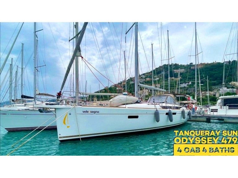 Sailboat rental with or without captain Jeanneau Capo d'Orlando