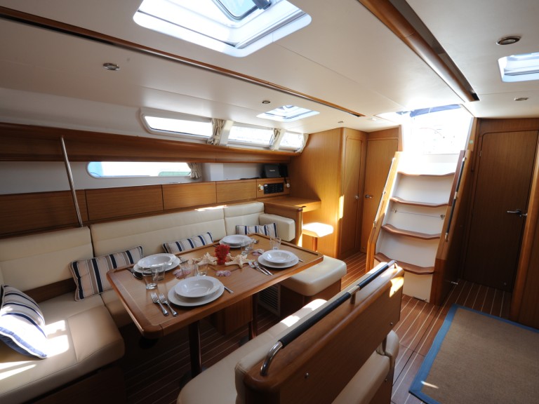 Jeanneau Sun Odyssey 49i charter bareboat or captained in  Palermo