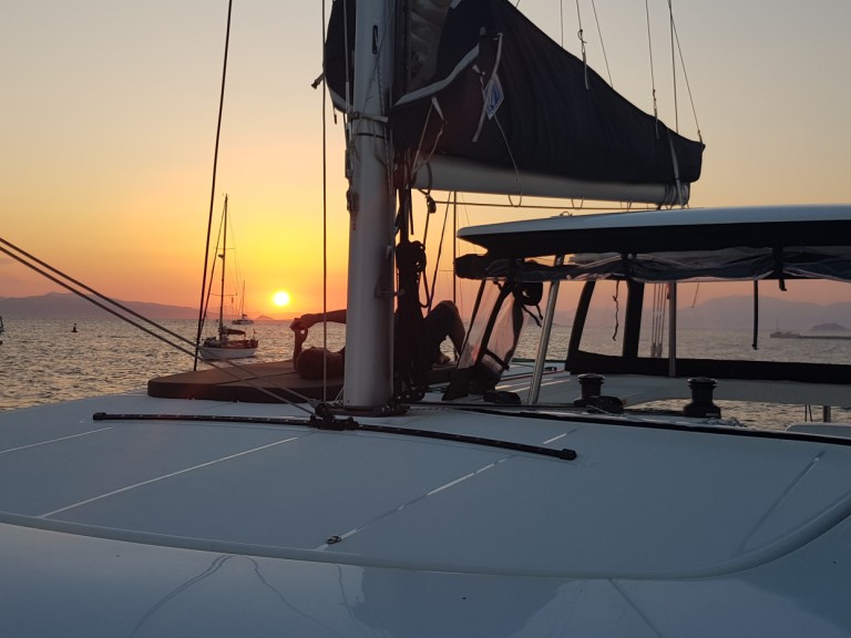 Catamaran rental with or without captain Lagoon Alimos