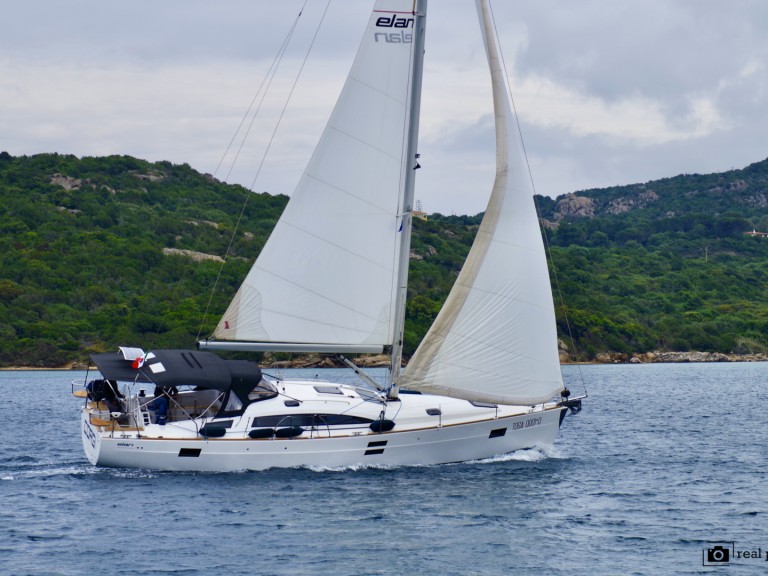 Bareboat Rental Sailboat Elan with a boat licence