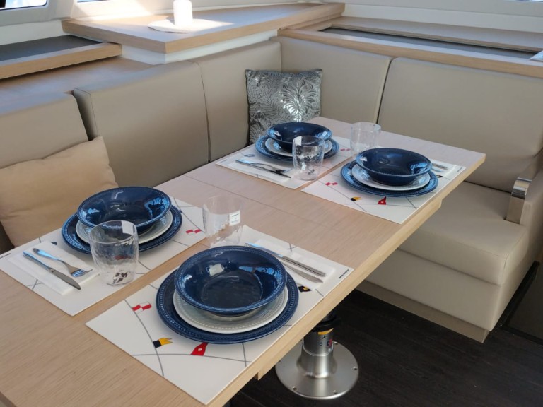 Catamaran rental with or without captain Fountaine Pajot Cannigione