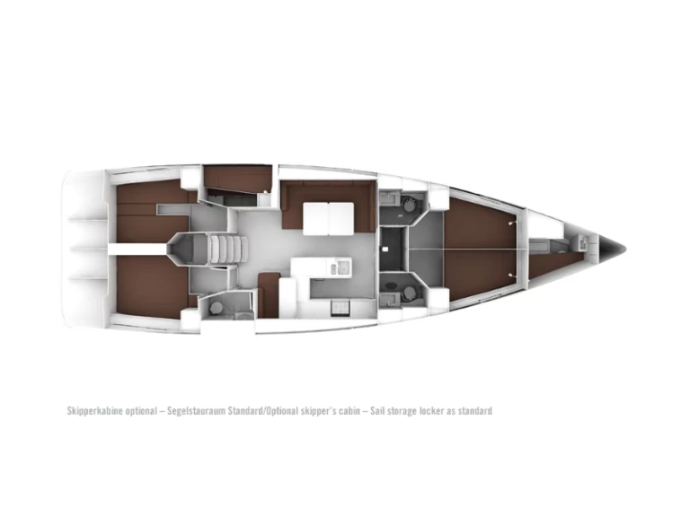 Sailboat rental in Arrecife - Bavaria Cruiser 56