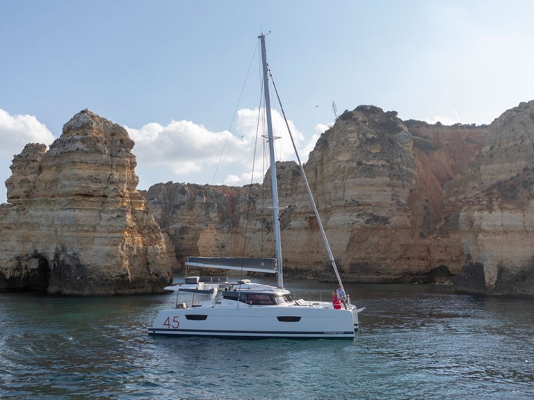 Catamaran rental with or without captain Fountaine Pajot Taranto