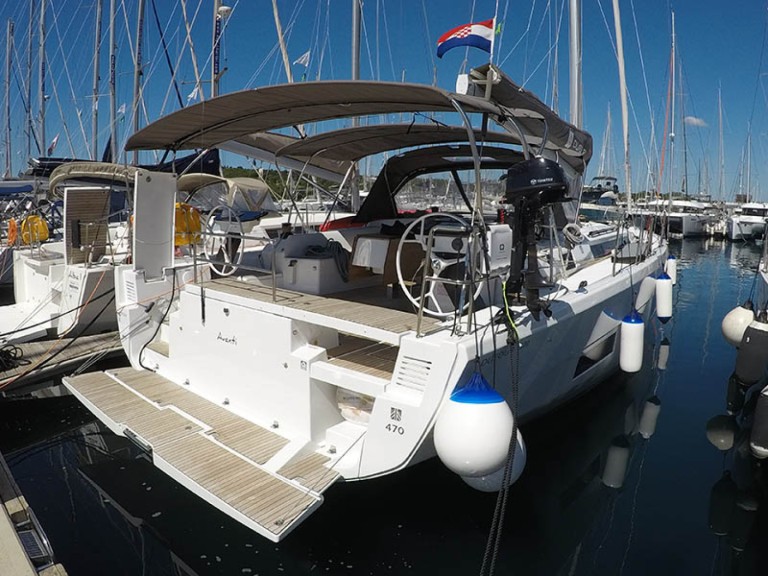 Sailboat rental with or without captain Dufour Šibenik