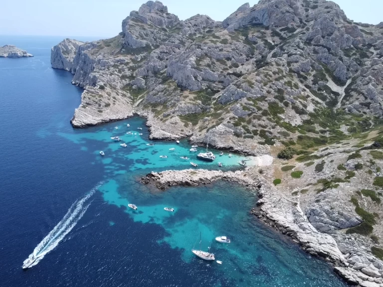 B2 Marine Cap Ferret 550 charter bareboat or captained in  Marseille