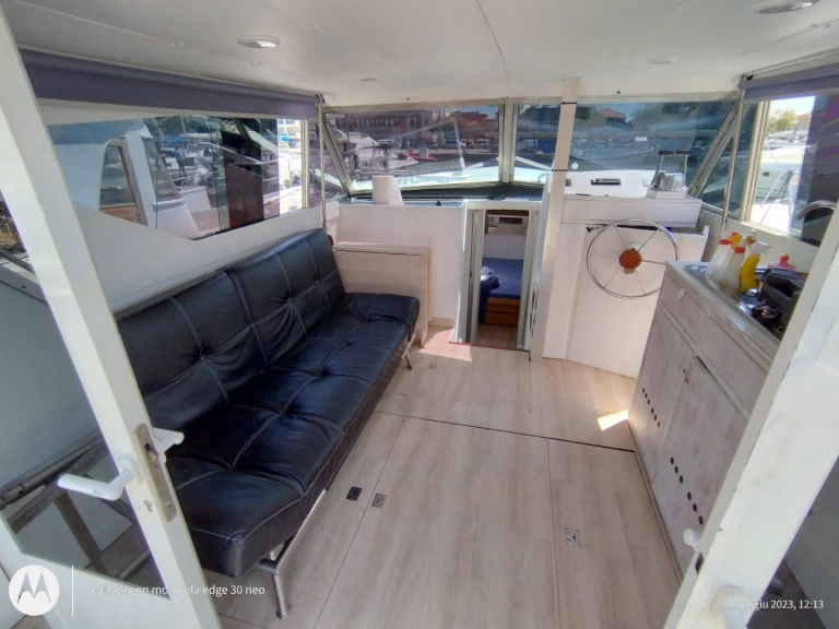 Chris Craft Corvette 37 charter bareboat or captained in  Porto Vallugola