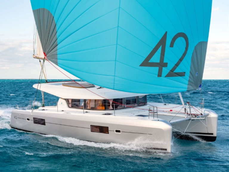 Lagoon Lagoon 42 charter bareboat or captained in  Propriano
