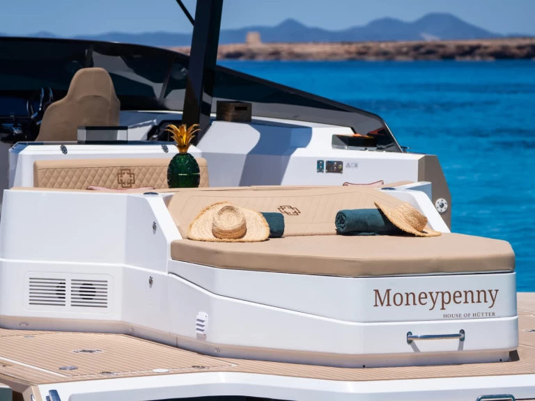 House of Hütter  Moneypenny charter bareboat or captained in  Ibiza Town