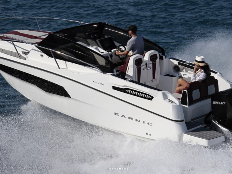 Karnic CS 700 HT charter bareboat or captained in  Sant Antoni de Portmany