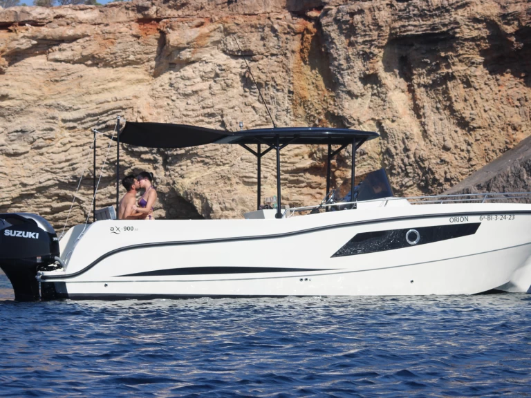 Bareboat Rental Motorboat Astilux with a boat licence