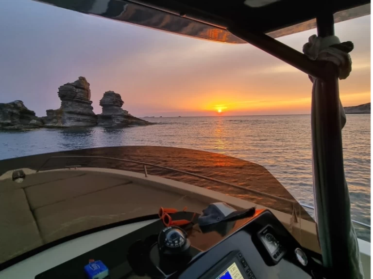 Motorboat rental with or without captain Astilux Sant Antoni de Portmany