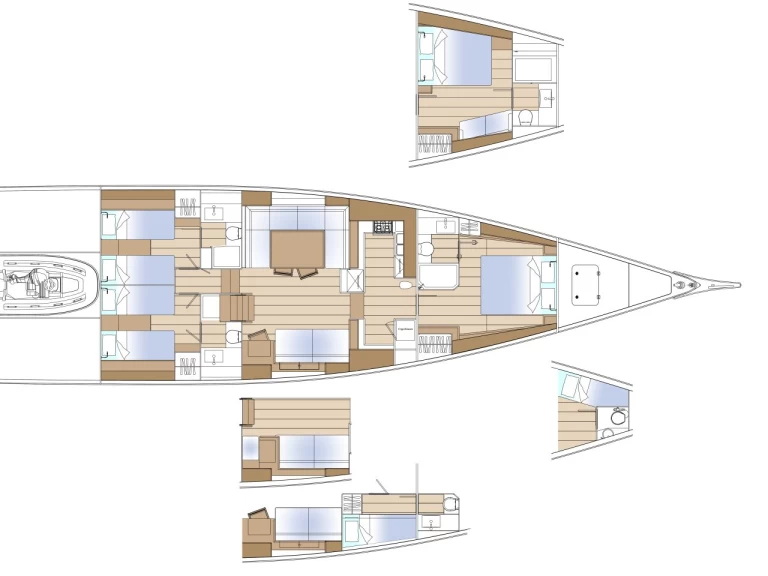 Sailboat for rent Pirovac at the best price