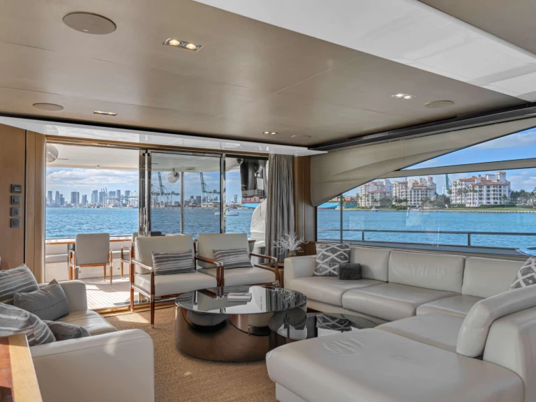 Luxury Yacht rental with or without captain Princess, UK Miami Beach